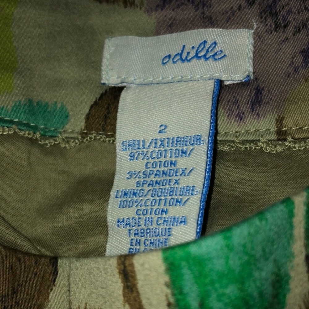 💚ANTHROPOLOGIE💚WINTER GREEN FLORAL SKIRT💚 - Picture 7 of 7